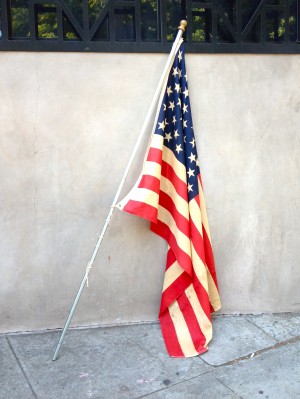 vintage american flag