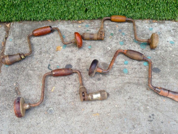 vintage hand drills