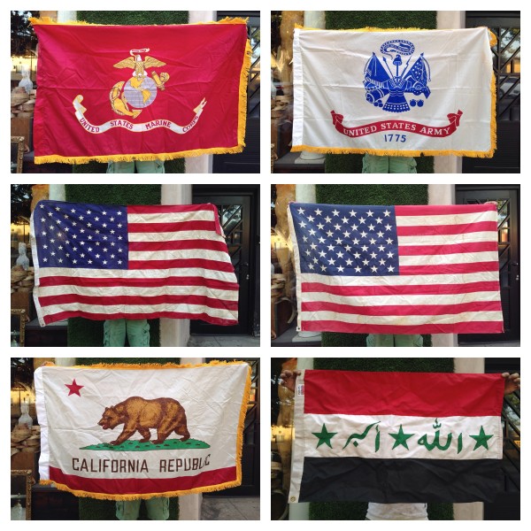 vintage flags