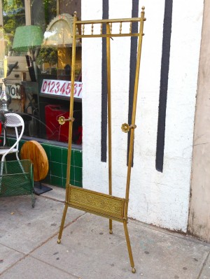 gold vintage easel