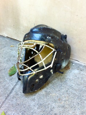 vintage hockey helmet