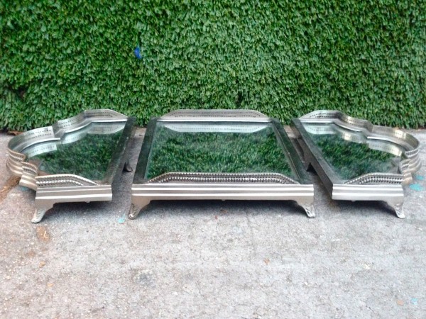 3 piece serving tray
