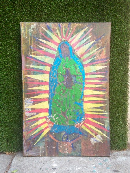 virgin mary original painting