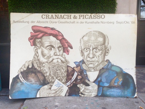cranch & picasso poster