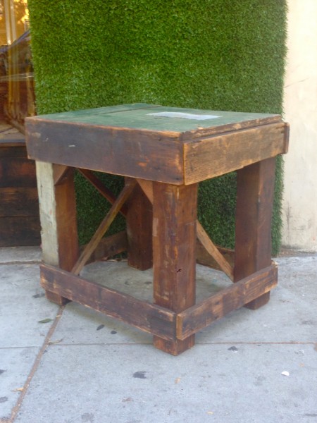 square work table