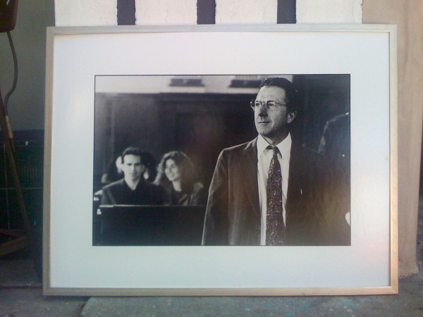 big b&w photo of dustin hoffman from that one movie