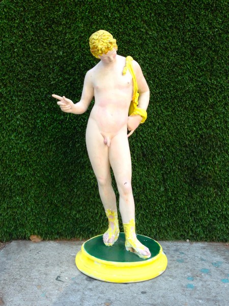 naked david
