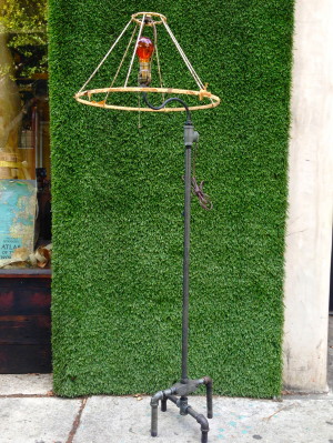 industrial floor lamp