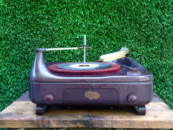 vintage turntable