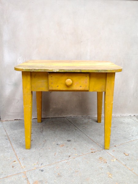 vintage wooden table/desk
