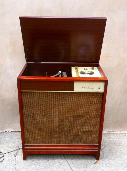 vintage record player