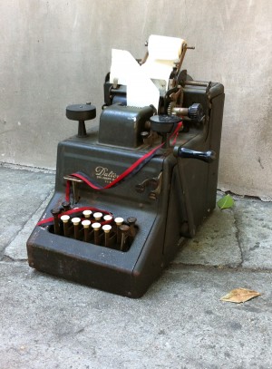 old school calculator