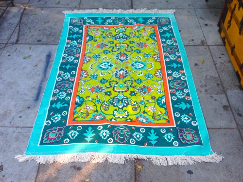 turquoise rug
