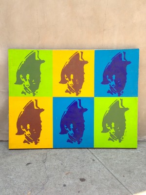 vintage signed pop art