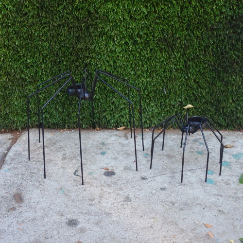 spider candleholders