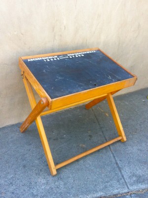 vintage wooden kid