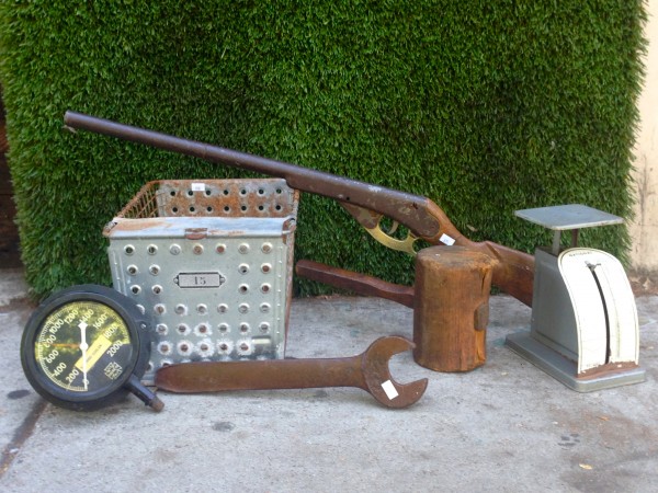 metal crate scale shotgun etc