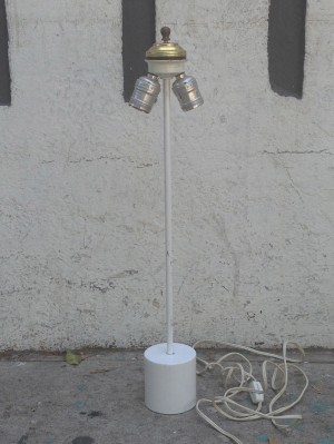 skinny white lamp