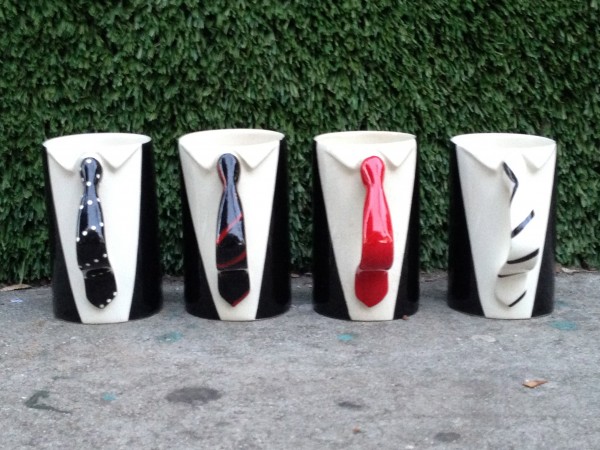 suit & tie cups