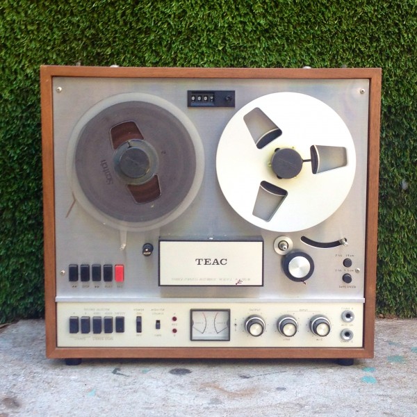 teac A1500W reel to reel recorder
