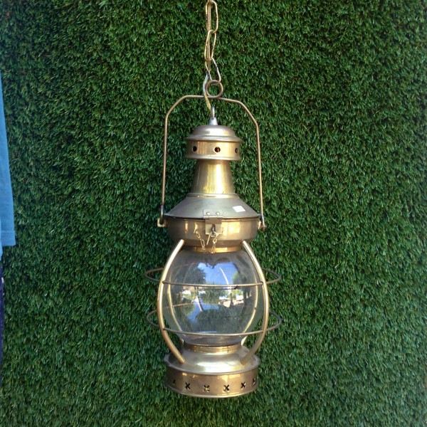 bonze lantern hanging lamp