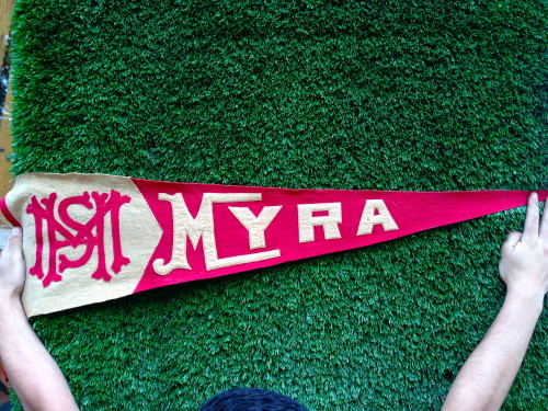 vintage myra flag