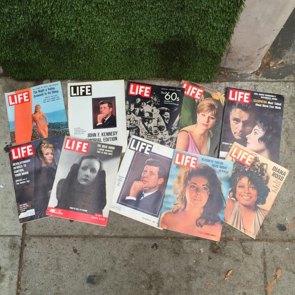 vintage life magazines