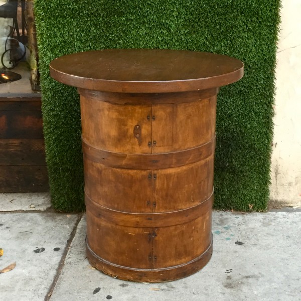 barrel table