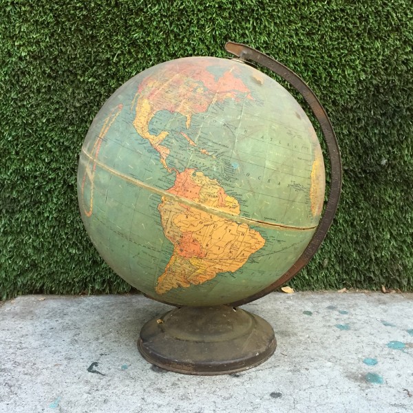 antique globe