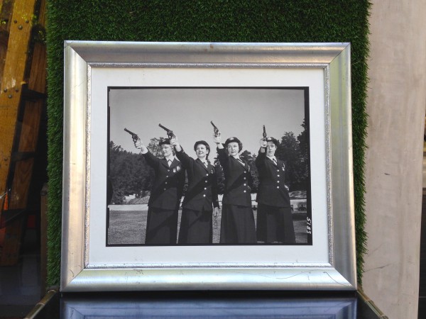 women of the police academy framed print
