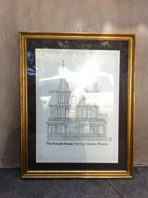 the rosson house heritage square phoenix framed picture