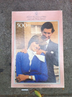 80’s prince of wales & lady diana puzzle