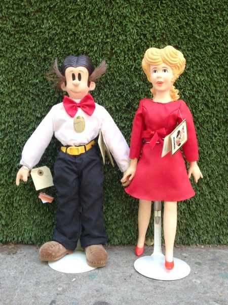 vintage blondie and dagwood dolls