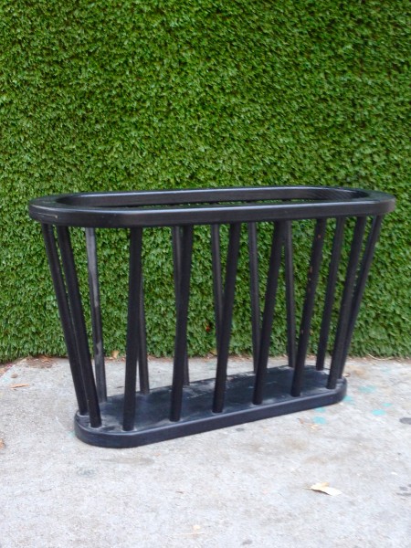 black magazine holder