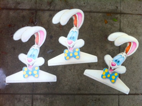 80’s roger rabbit hangers