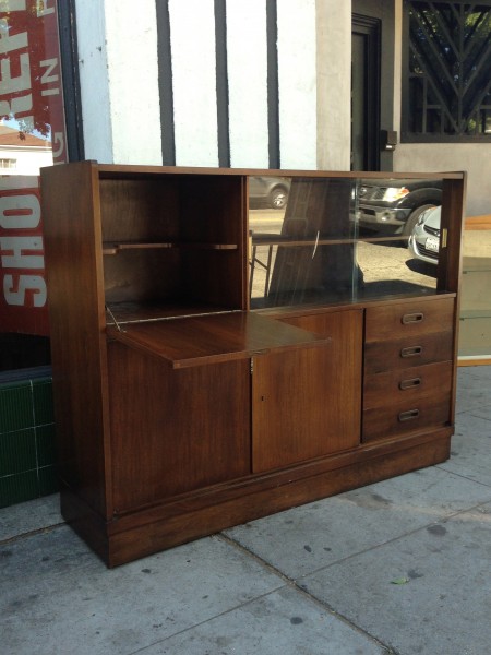 mid century bar cabinet