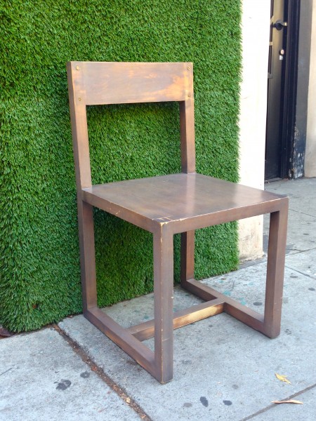 vintage wooden chair