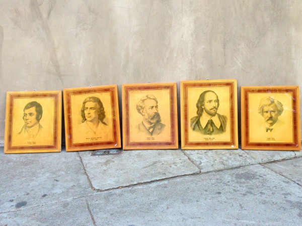 deco polished famous portraits