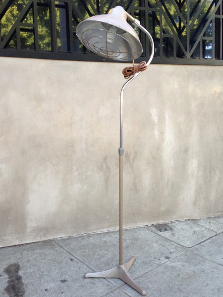 industrial adjustable floor lamp