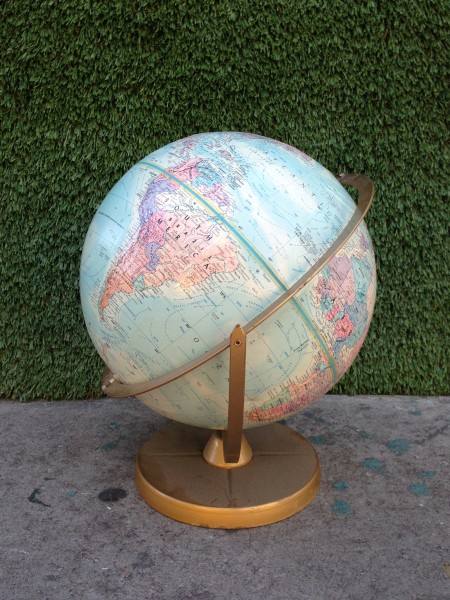 small round industrial stand