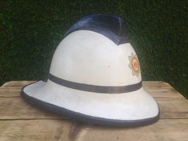vintage cop helmet