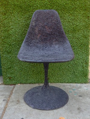 pimped out black tulip chair