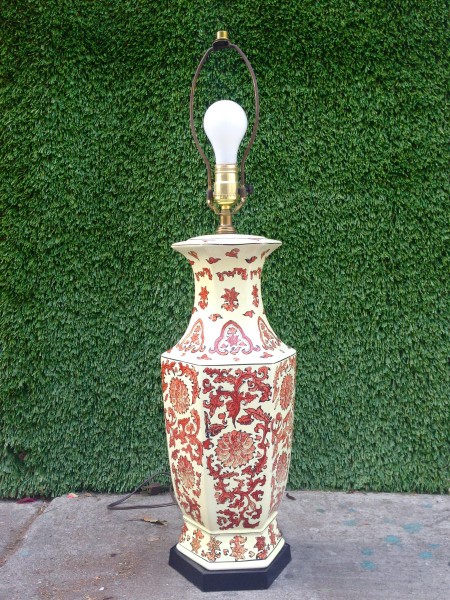 vintage ceramic lamp