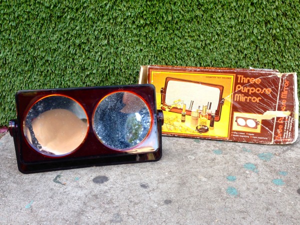 3 way table mirror