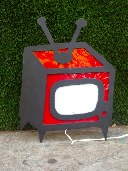 decorative tv that lights up!