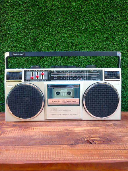 80’s ghetto blaster