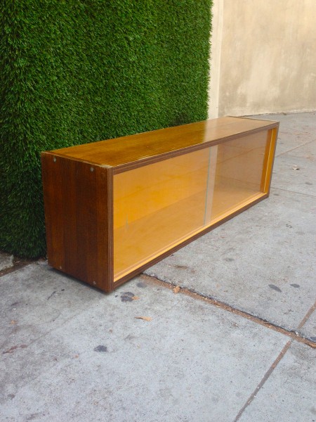 vintage wooden bar cart