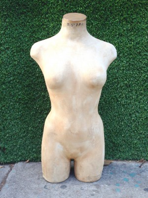 vintage dress form