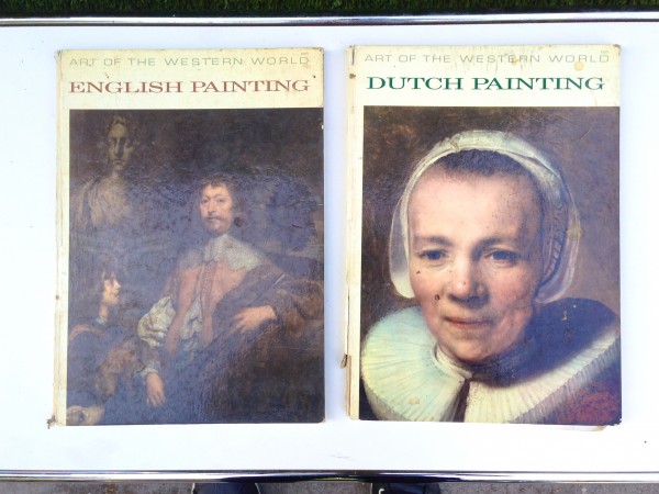 old english painting and dutch painting books