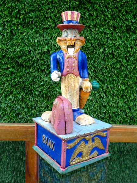 uncle bugs bunny vintage bank